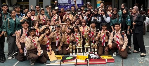 Juara lagi, Selamat Kepada Pramuka SMPN 1 Bandung